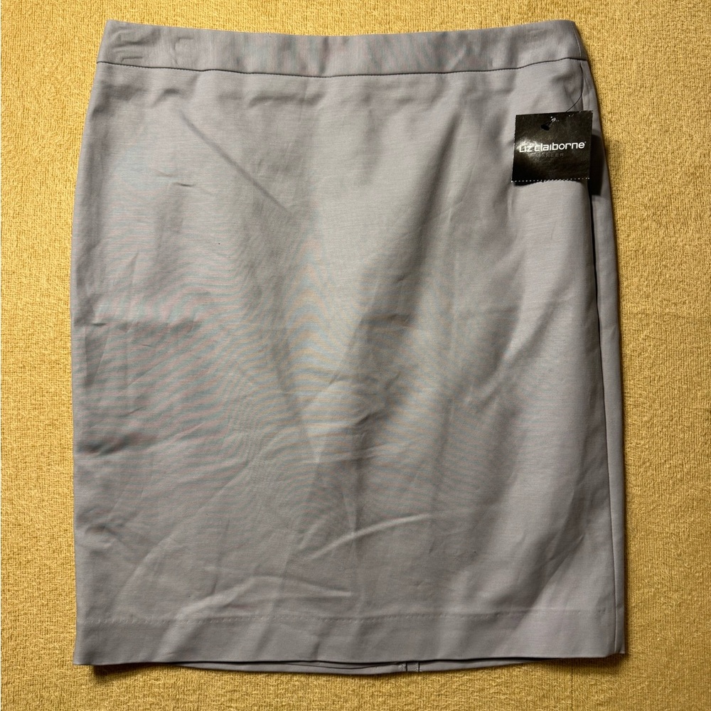 Liz Claiborne Soft Gray Pencil Skirt